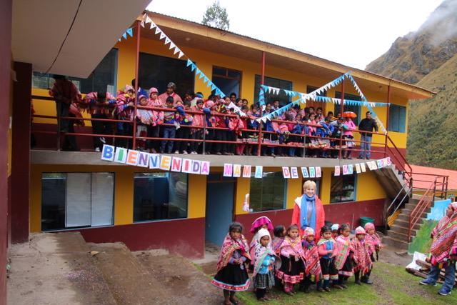 New classrooms, library and computer lab.