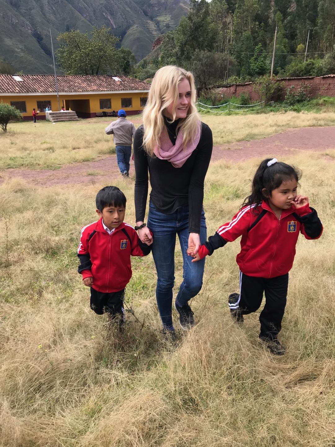 Helping hands and new uniforms.